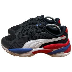 PUMA Lqdcell Epsilon Men's 9.5 Black Dazzling Blue Training Shoe Sneakers